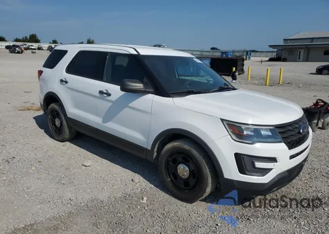 2019 Ford Explorer Police Interceptor z USA, uszkodzony, nr VIN 1FM5K8AR9KGA12892